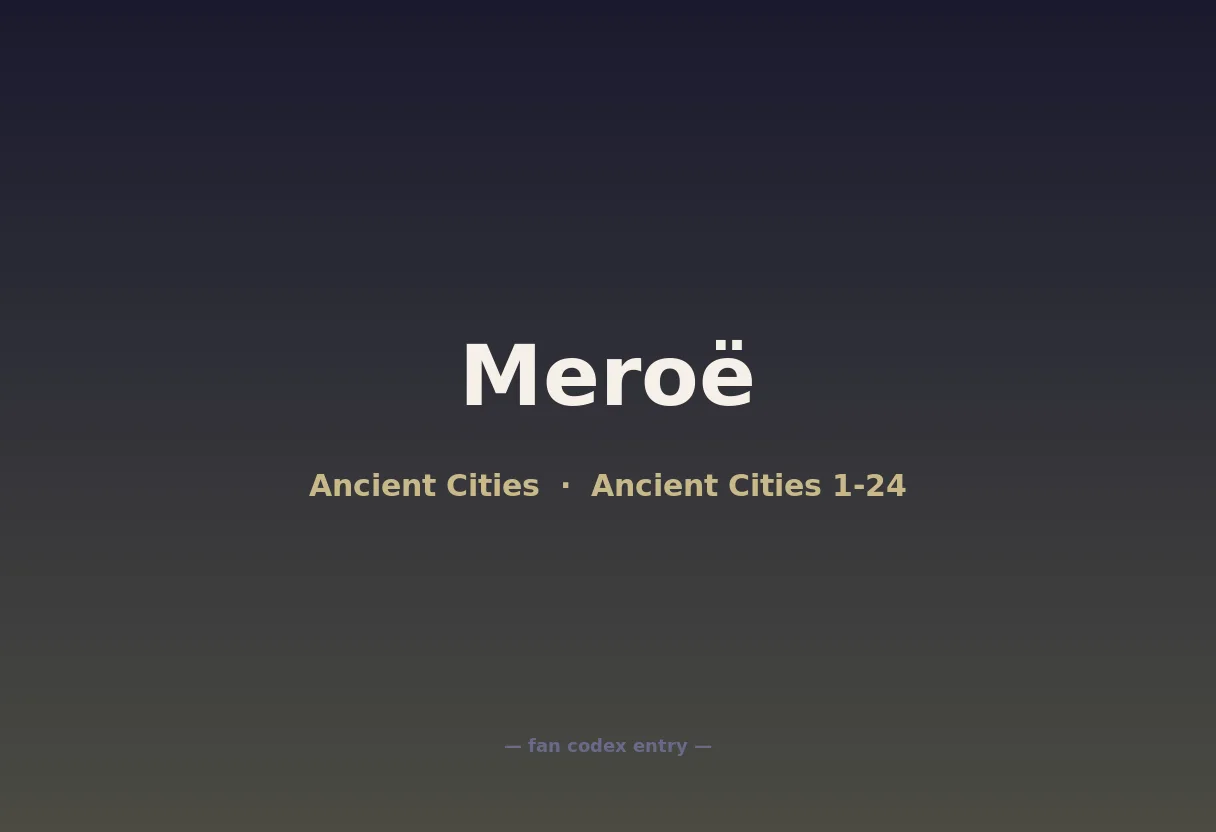 Meroë